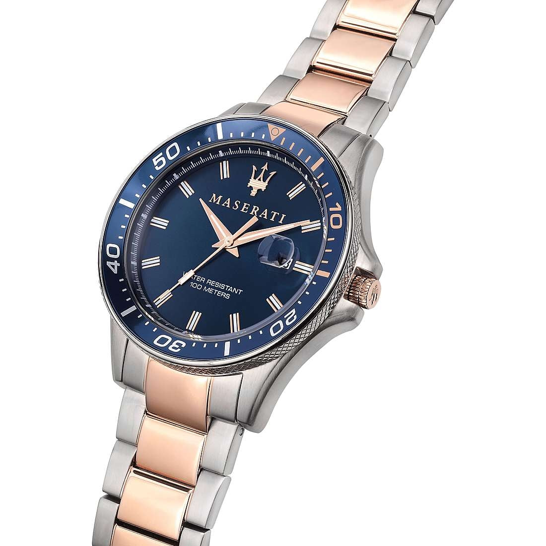 Orologio Uomo Acciaio Maserati sfida Data R8853140003